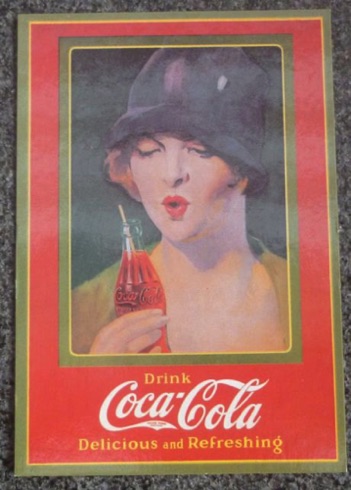 2350-1 € 0,50  coca cola briefkaart 10x15 cm